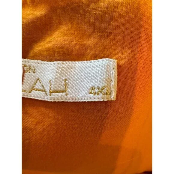 TALULAH Orange Midi Dress - Picture 10 of 14